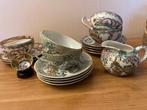 chinees servies met verschillend motief en een dienblad, Huis en Inrichting, Ophalen, Gebruikt, Overige materialen