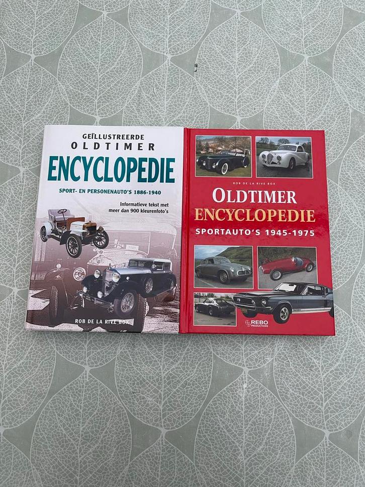 Oldtimer Encyclopedie - Rob de la Rive Box (2 delen), Boeken, Auto's | Boeken, Gelezen, Algemeen, Ophalen of Verzenden