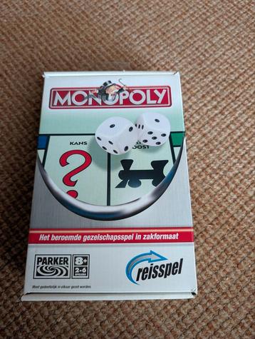 Monopoly Reisspel - Zakformaat beschikbaar voor biedingen