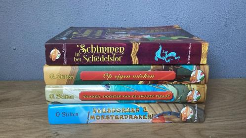 4 wat dikkere boeken van Geronimo Stilton, Boeken, Kinderboeken | Jeugd | 10 tot 12 jaar, Nieuw, Fictie, Ophalen of Verzenden