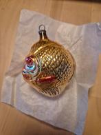 Antieke Vintage Kerstbal Maanvis, Ophalen