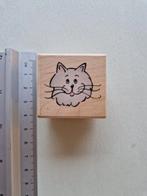 Stempel kat/ poes. Hero arts, Ophalen of Verzenden, Nieuw, Houten stempel