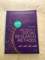 Social research methods, Ophalen, Zo goed als nieuw, Niet van toepassing