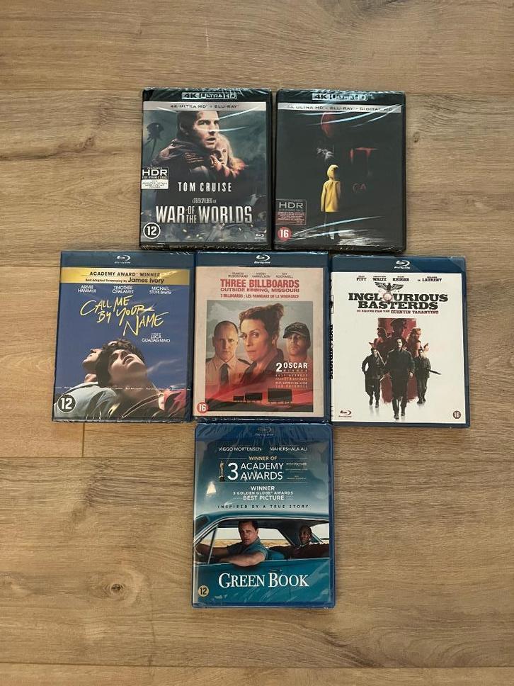Blu-rays +4k Sealed, Cd's en Dvd's, Blu-ray, Zo goed als nieuw, Ophalen of Verzenden
