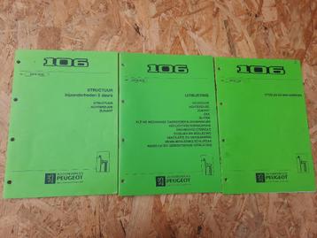 Werkplaatshandboeken Peugeot 106 Carrosserie + interieur beschikbaar voor biedingen