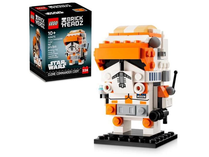 Lego 40675 BrickHeadz Star Wars Clone Commander Cody - Nieuw, Kinderen en Baby's, Speelgoed | Duplo en Lego, Nieuw, Lego, Complete set