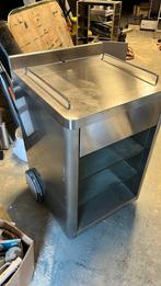 Solitaire verrijdbare dokterstrolly, Ophalen, RVS Meubilair