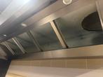 Professionele RVS Afzuigkap - Inbouw, Ophalen, Gebruikt, Wandschouwkap, Motor