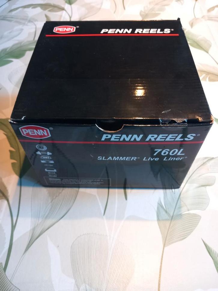Penn Slammer Live Liner 760 tekoop - Nieuw in Doos, Watersport en Boten, Hengelsport | Algemeen, Nieuw, Molen, Ophalen of Verzenden