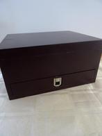 houten kistje sieradenkist juwelen opbergkist sieraden box, Minder dan 50 cm, Minder dan 50 cm, Ophalen of Verzenden, Zo goed als nieuw