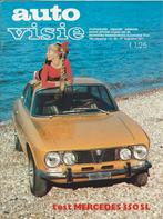 Autovisie 35 1971 : Mercedes Benz 350 SL, Ophalen of Verzenden, Gelezen, Algemeen