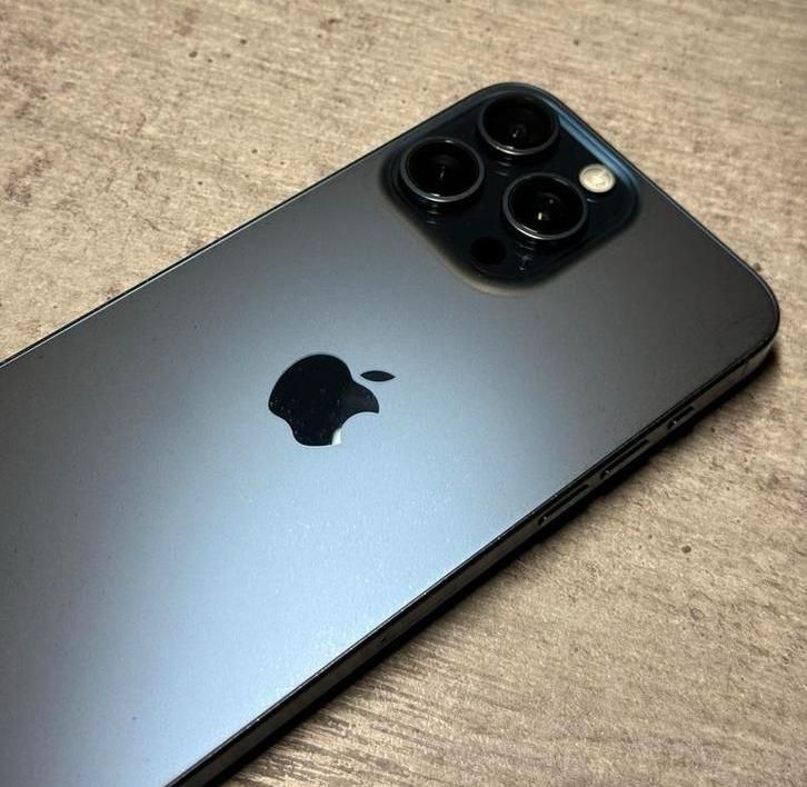  Apple iphone 15 Pro Max Blue 256GB, Telecommunicatie, Mobiele telefoons | Apple iPhone, Gebruikt, 256 GB, Zonder abonnement