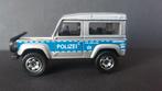 Land Rover Defender Polizei 1:64 3inch Matchbox Pol, Ophalen of Verzenden, Nieuw, Auto