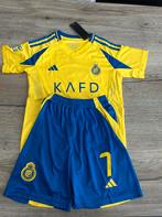Al-Nasr shirt thuishirt kindersetje Cristiano Ronaldo, Maat XS of kleiner, Ophalen of Verzenden, Nieuw, Set