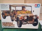 Tamiya m151a2 met trailer., Hobby en Vrije tijd, Modelbouw | Auto's en Voertuigen, Ophalen of Verzenden, Nieuw, Groter dan 1:32