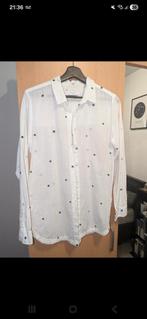 Costes white shirt with black stars, Ophalen of Verzenden, Zo goed als nieuw, Wit