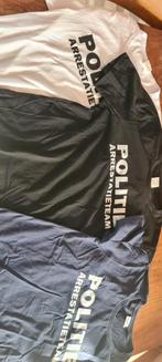 Politie AT T-shirts, Kleding | Heren, Maat 46 (S) of kleiner, Blauw, Zo goed als nieuw, Ophalen