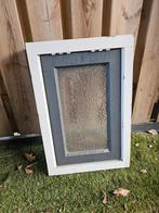raam met kozijn  hardhout, Doe-het-zelf en Verbouw, Kozijnen en Schuifpuien, Raamkozijn, Zo goed als nieuw, Hout, Ophalen