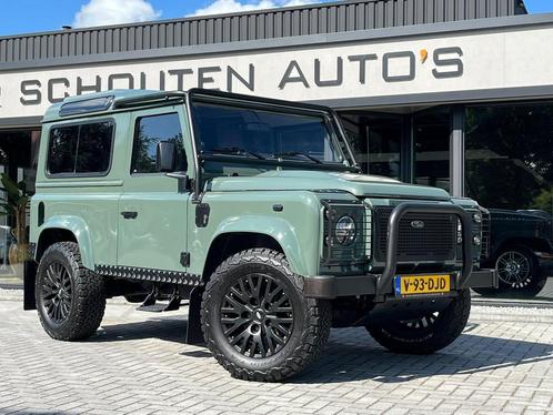 Land Rover Defender 90 TD4 SE Comm. | Airco | Leder | Kahn |, Auto's, Land Rover, Bedrijf, Te koop, 4x4, ABS, Airconditioning
