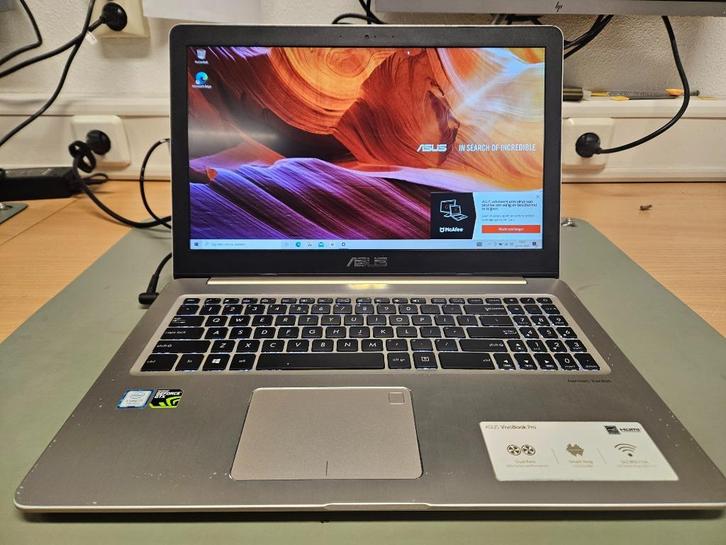 Asus Vivobook Pro i7 / GTX1050 / Windows 10, Computers en Software, Windows Laptops, Gebruikt, 15 inch, SSD, 2 tot 3 Ghz, 8 GB