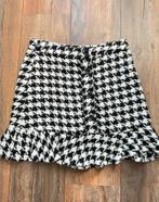 Loavies zwart wit tweed rokje in maat M, Kleding | Dames, Maat 38/40 (M), Zwart, Ophalen of Verzenden, Boven de knie