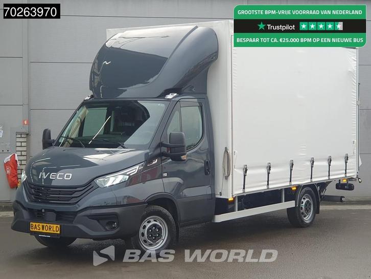 Iveco Daily 35S18 3.0L Automaat Schuifzeilen Laadklep 2025-M, Auto's, Bestelauto's, Bedrijf, Te koop, Airconditioning, Bluetooth