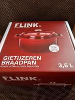 Gietijzeren braadpan, Ophalen of Verzenden, Zo goed als nieuw, Gietijzer, Koekenpan of Braadpan