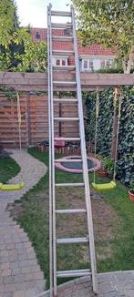 Altrex opsteekladder 2x14 sporten, Doe-het-zelf en Verbouw, Ladders en Trappen, Ophalen, Gebruikt, Ladder, Opvouwbaar of Inschuifbaar