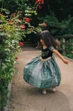 Frozen Anna jurk + Accessoires -Luxe Prinsessenjurk 92t/m152, Kinderen en Baby's, Nieuw, Meisje, 110 t/m 116, Ophalen of Verzenden