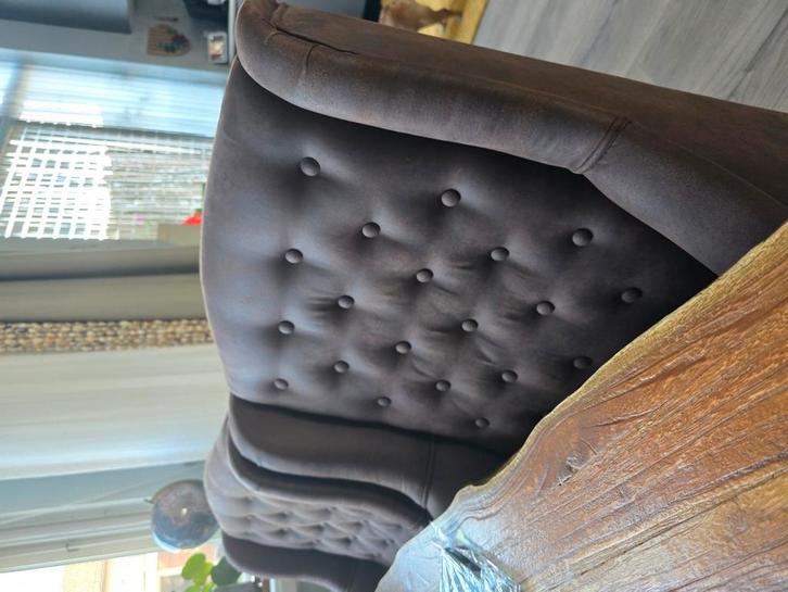 Landelijke stoelen (eetkamer), Huis en Inrichting, Stoelen, Nieuw, Vier, Overige materialen, Bruin, Ophalen of Verzenden
