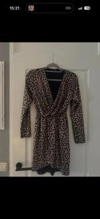 Glitter jurkje panter, Maat 38/40 (M), Bruin, Ophalen of Verzenden, Zo goed als nieuw