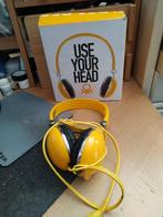 USE YOUR HEAD hoofdtelefoon geel, Ophalen of Verzenden, Zo goed als nieuw, Overige merken