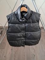 Zara leren bodywarmer maat 140, Ophalen of Verzenden, Zo goed als nieuw, Zara, Jongen of Meisje