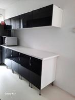 Ikea keuken kasten kleur antraciet / wit hoogglans, Huis en Inrichting, Keuken | Keukenelementen, Ophalen, Zo goed als nieuw, Minder dan 100 cm