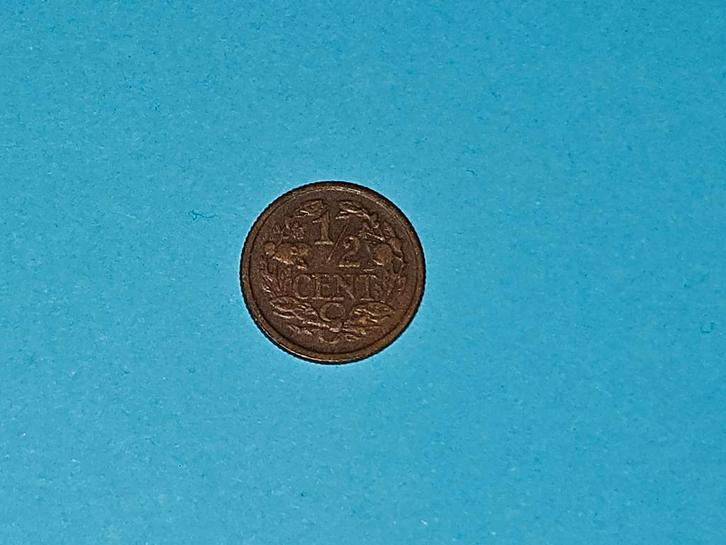 Halve cent 0,5 cent 1914, Postzegels en Munten, Munten | Nederland, Losse munt, Overige waardes, Koningin Wilhelmina, Ophalen of Verzenden
