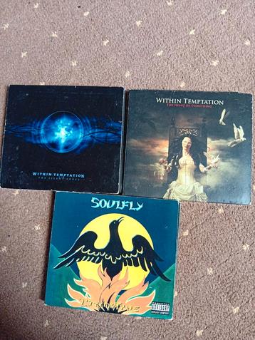 Cd's Soulfly within temptation Digipack  beschikbaar voor biedingen
