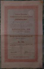 Oud aandeel Petroleum-maatschappij "Rembang", Postzegels en Munten, Aandelen en Waardepapieren, Ophalen of Verzenden, Voor 1920