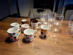 Glazen en mokken - Diverse soorten, Huis en Inrichting, Keuken | Servies, Glas of Glazen, Gebruikt, Ophalen of Verzenden, Glas