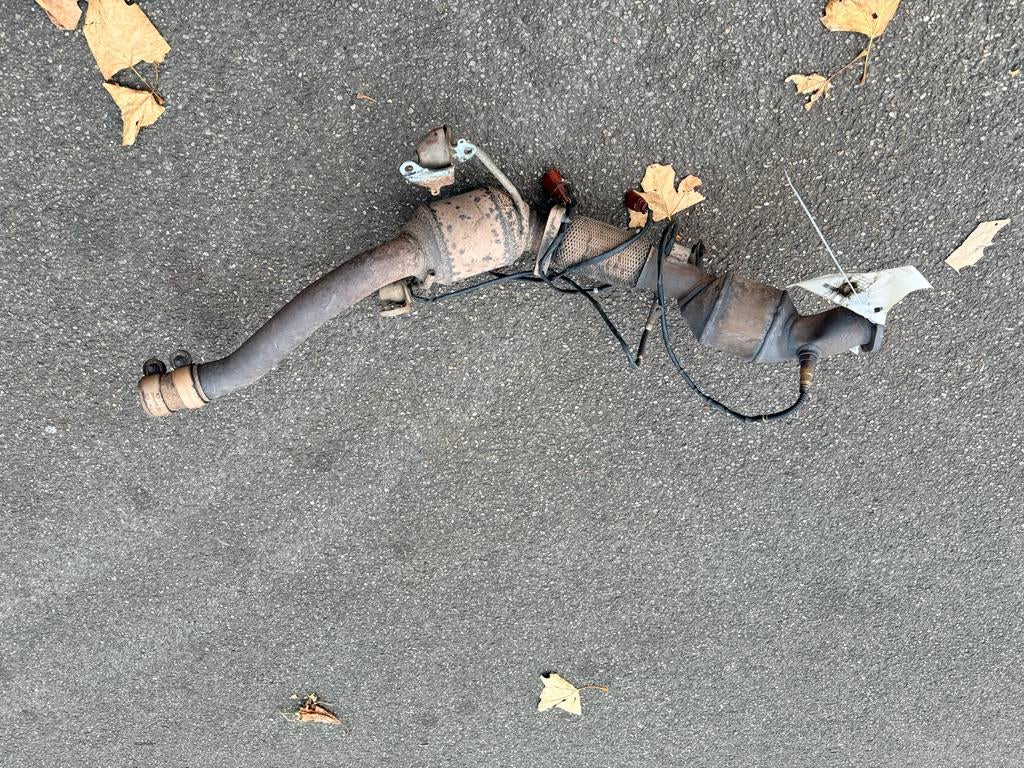 Audi Q7 2007 Voorpijp + Katalysator (Links), Auto-onderdelen, Ophalen, Gebruikt, Audi