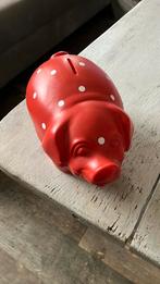 Nieuw rood spaarvarken, Verzamelen, Spaarpotten, Ophalen of Verzenden, Nieuw, Dier