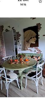 3 eetkamerstoelen, Ophalen, Gebruikt