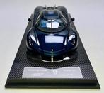 Koenigsegg Jesko 7273 Blue Carbon 1:18 van FrontiArt, Hobby en Vrije tijd, Modelauto's | 1:18, Ophalen of Verzenden, Nieuw, Auto