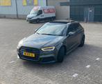 Audi A3 2.0 TDI 110KW S line Sportback AUT 2018 Grijs, Auto's, Automaat, 4 cilinders, 700 kg, Leder en Stof