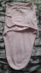 Meyco katoenen inbakerdoek roze voor baby's van 0-3 maanden, Verzenden, Gebruikt, Minder dan 70 cm, Bakerzak of Bakerdoek