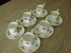 6 kop en schotels Royal Windsor, Gebruikt, Ophalen of Verzenden, Wedgwood, Kop(pen) en/of Schotel(s)
