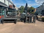 Houten Staantafels met Pallet Banken, Ophalen, Gebruikt, Hout