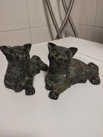 Antiek Victoriaans bronzen katten of kat beelden, Ophalen of Verzenden