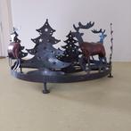 Prachtige Kerstkrans, Huis en Inrichting, Woonaccessoires | Kandelaars en Kaarsen, Ophalen, Bruin, Zo goed als nieuw, Metaal