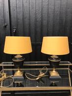 2 Prachtige marmeren lampen, Huis en Inrichting, Lampen | Tafellampen, Ophalen, Zo goed als nieuw, Minder dan 50 cm