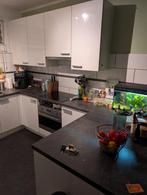 Complete keuken met inbouwapparatuur, Ophalen, Gebruikt, Wit, Hoekkeuken